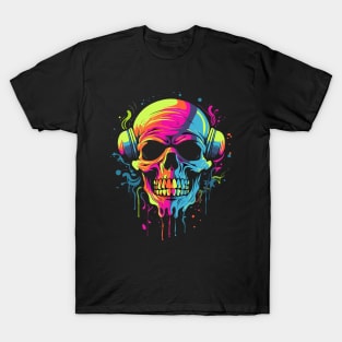 Skull Headphones T-Shirt